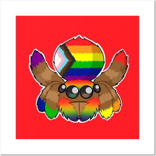 LGBTQIA+ Peacock Spider Posters and Art